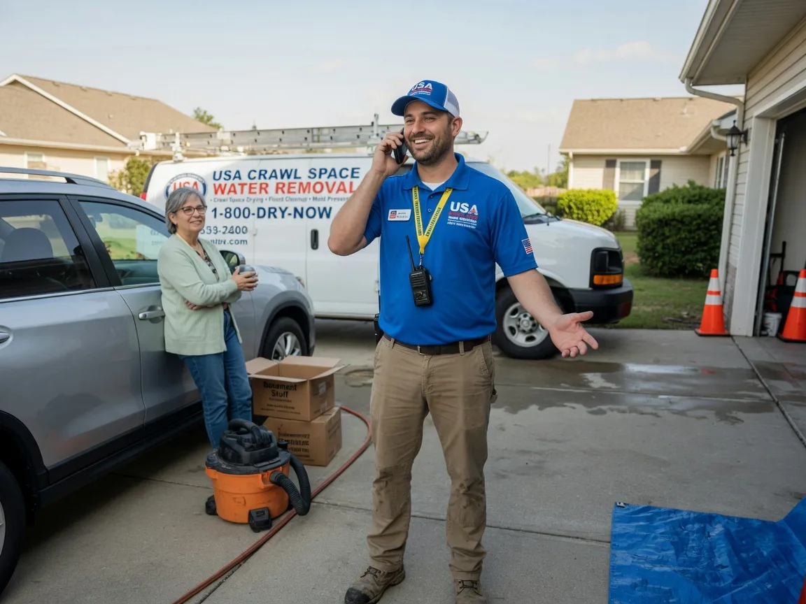 Crawl Space Water Removal North Georgetown, OH FAQs